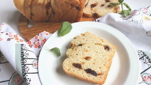 сдобный хлеб с сухофруктами