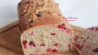Шведский брусничный хлеб