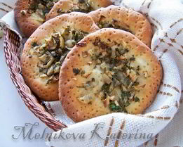 Сирийский луковый хлеб Syrian Onion Bread