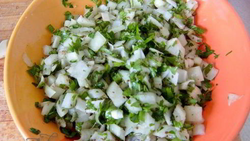 сирийский луковый хлеб syrian onion bread