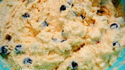 сконы со свежей ягодой и маскарпоне