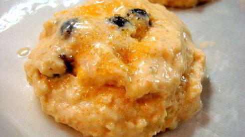 сконы со свежей ягодой и маскарпоне