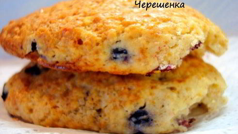 сконы со свежей ягодой и маскарпоне