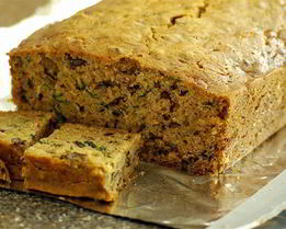 Сладкий кабачковый хлеб