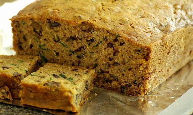 Рецепт сладкого кабачкового хлеба