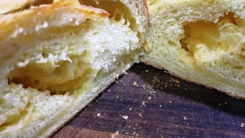 сырный домашний хлеб