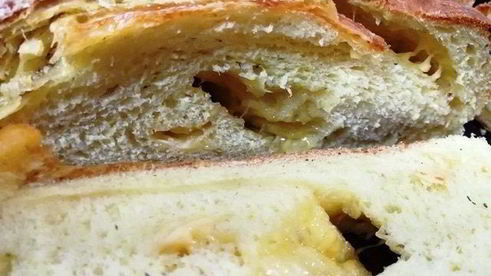 сырный домашний хлеб