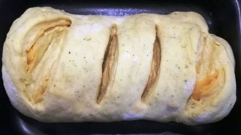 сырный домашний хлеб