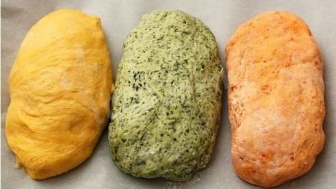 трехцветный хлеб