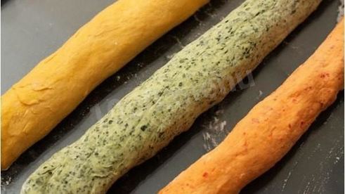 трехцветный хлеб