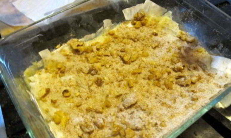 Рецепт хрустящей пахлавы