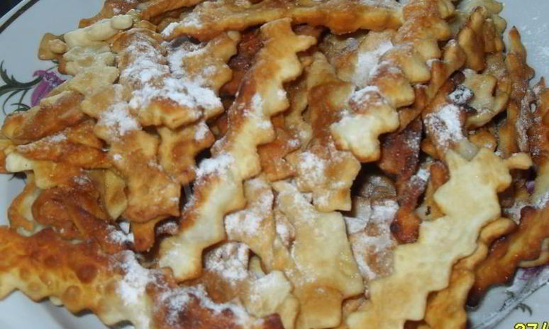 Рецепт хвороста хрустящего на водке