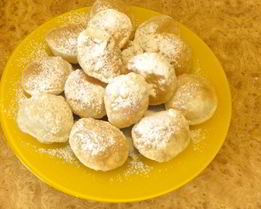 Хворост оригинальный из постного теста