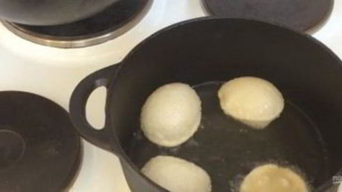 хворост оригинальный из постного теста