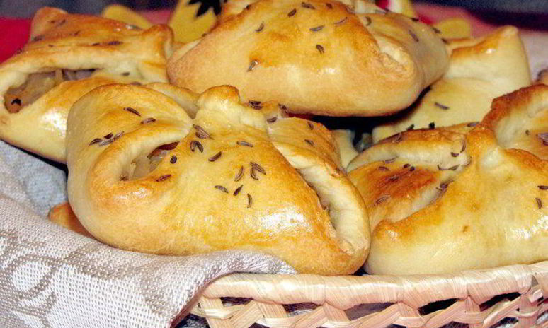 Рецепт конвертиков с квашеной капустой