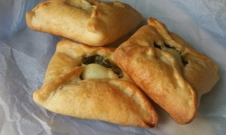 Рецепт конвертиков с перепелиным яйцом и зеленью