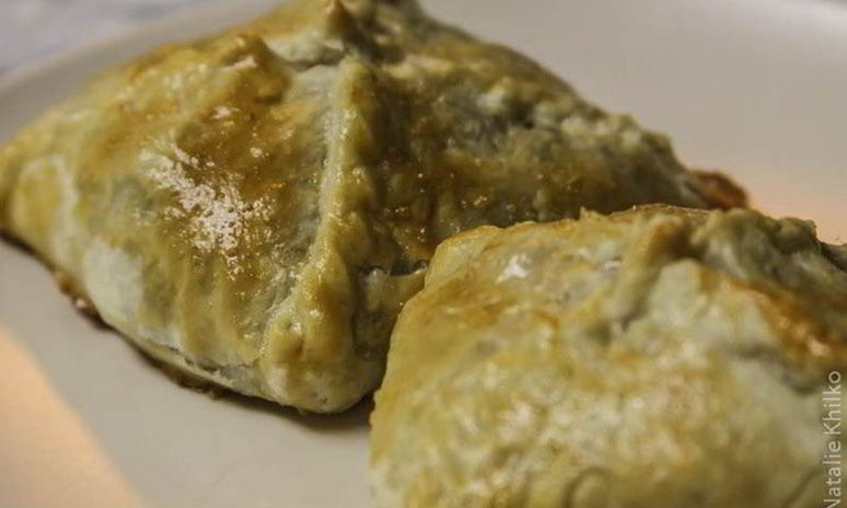 Рецепт конвертиков с вкусняшкой