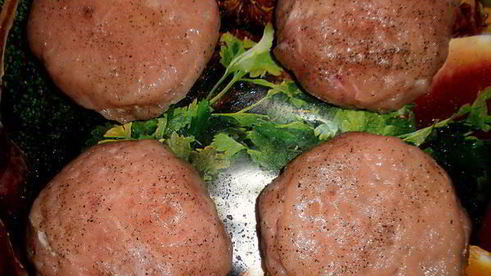 куриные конвертики с апельсинами