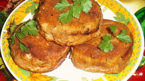 куриные конвертики с апельсинами