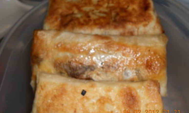 Рецепт грибов в лаваше