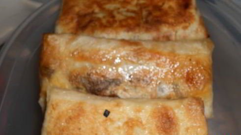 грибы в лаваше