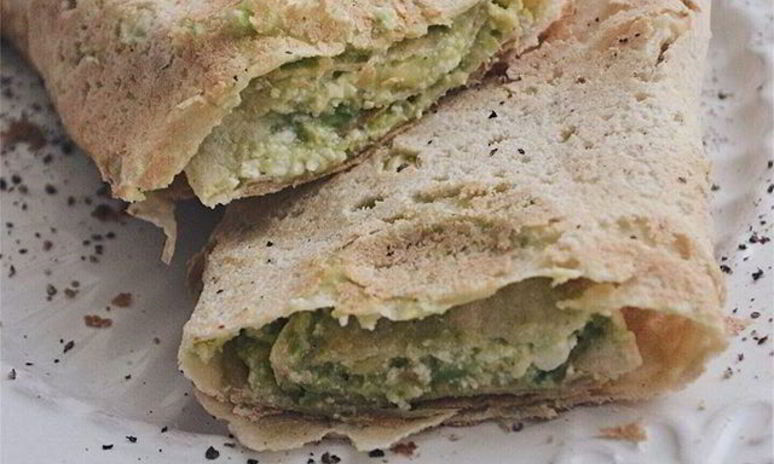 Рецепт гуакамоле в лаваше