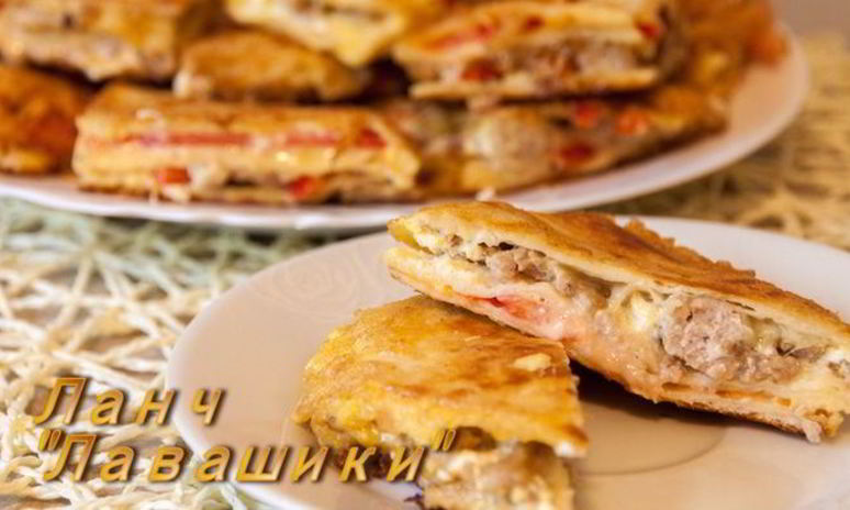 Рецепт ланча лавашики