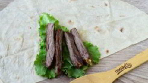 лангет в лаваше