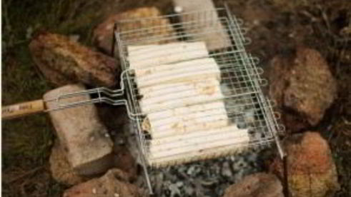 лаваш с адыгейским сыром и зеленью