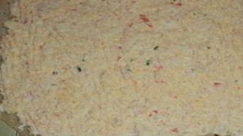 лаваш с крабовыми палочками и чесноком