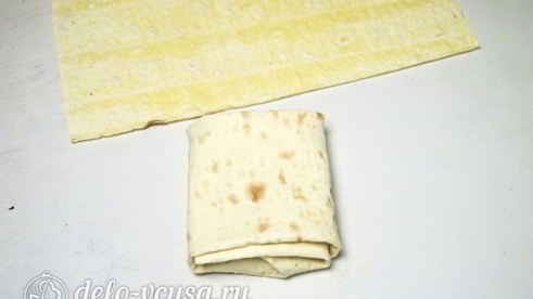 лаваш с курицей и грибами