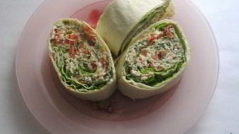 лаваш с курицей