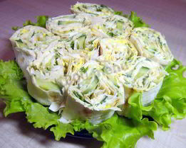 Лаваш с плавленым сыром