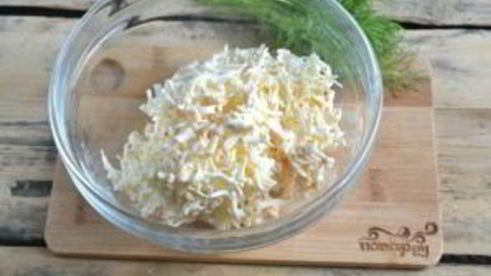 лаваш с сыром и укропом