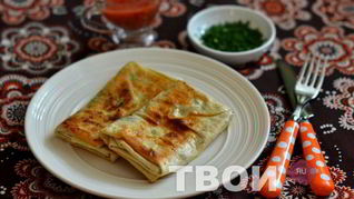 Лаваш с сыром