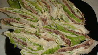 Лаваш с тунцом