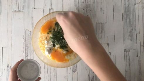 лаваш с творогом и сыром в духовке