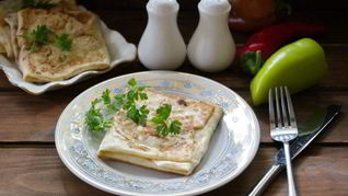 Лаваш в кляре