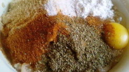 мясной кекс в лаваше