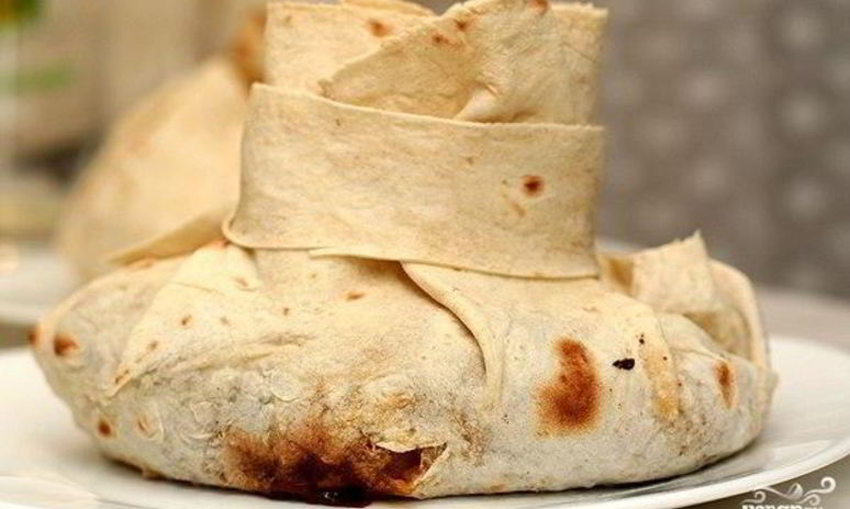 Рецепт мяса в армянском лаваше