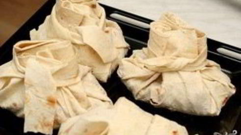 мясо в армянском лаваше