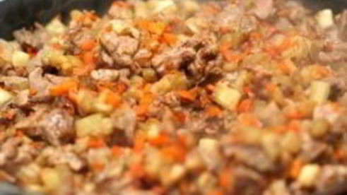 мясо в лаваше