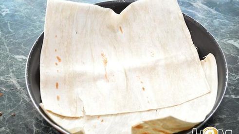 овощи, запеченные на лаваше