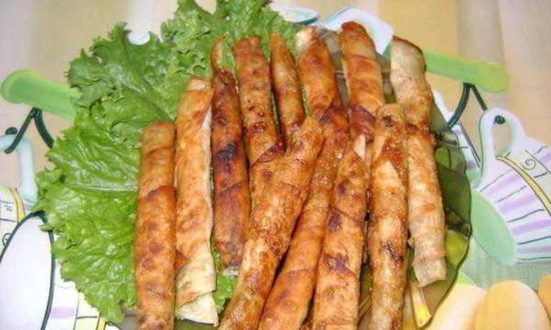 Рецепт палочек из лаваша с сыром