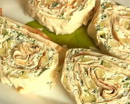 Рулетики из лаваша