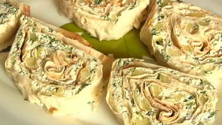 Рулетики из лаваша