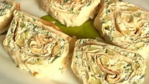 рулетики из лаваша