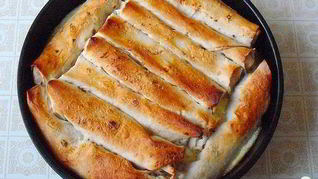 Рулеты из лаваша с квашеной капустой и мясом