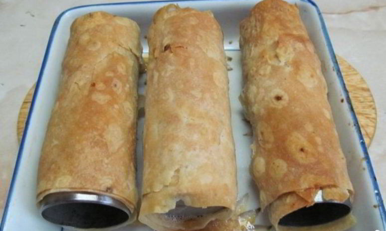 Рецепт трубочек из лаваша