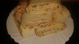 Закуски из лаваша